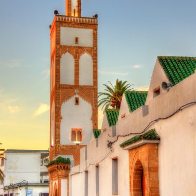Ould el-Hamra Mosque in the old medina of Casablanca - Morocco